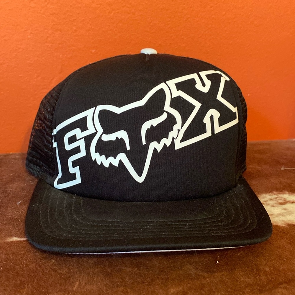 Fox racing trucker hat